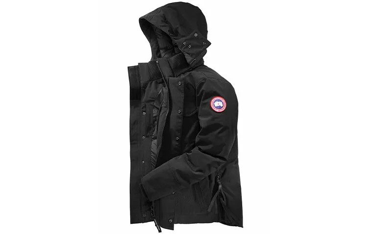 Пуховик мужской черный Canada Goose, черный