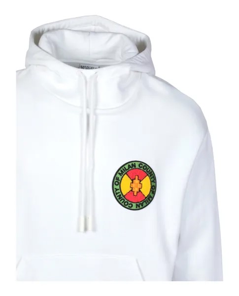 Толстовка с нашивкой Country Park Marcelo Burlon, белый