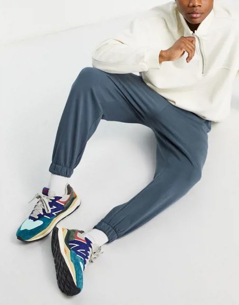 Oversized-джоггеры темно-серого цвета от комплекта ASOS DESIGN-Серый