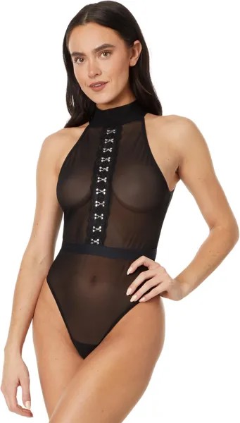 Боди Hook Eye Bodysuit Hanky Panky, черный