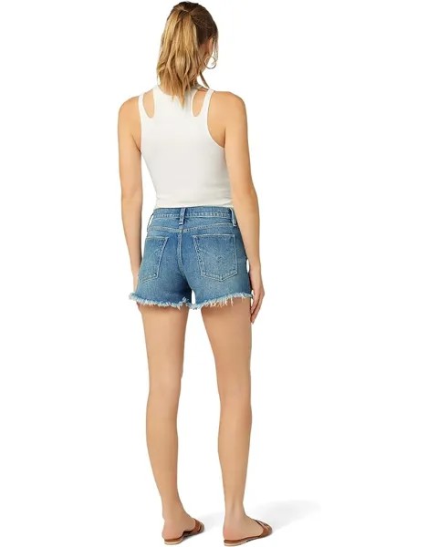 Шорты Hudson Jeans Gemma Mid-Rise Shorts in Surf City, цвет Surf City