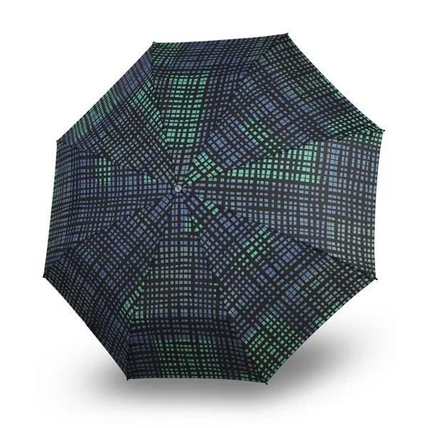 Зонт женский Knirps T.201 Medium Duomatic 2structure green