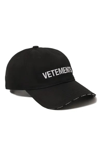 Хлопковая бейсболка VETEMENTS