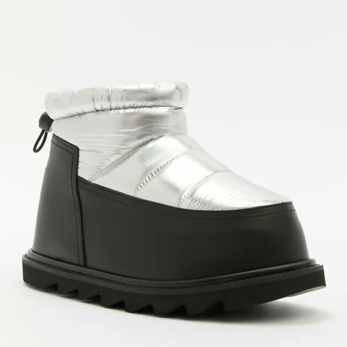 Полусапоги UNITED NUDE, размер 39, серебряный