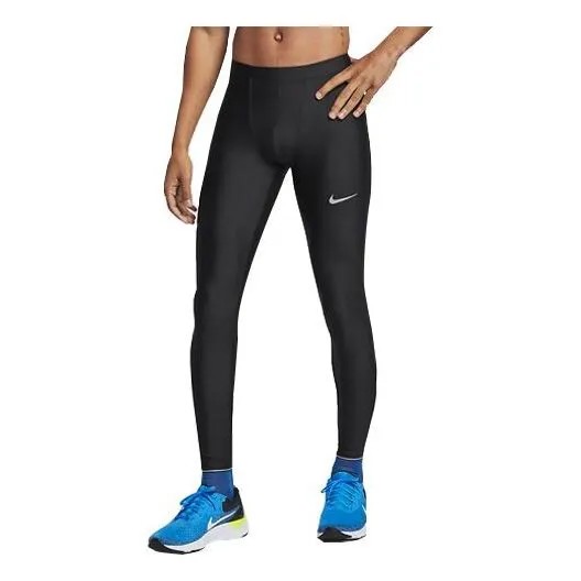 Спортивные штаны dri fit logo обтягивающие спортивные штаны Nike, черный