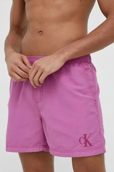 Плавки Calvin Klein, фиолетовый