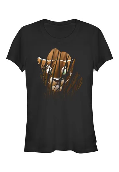 Футболка с принтом The Lion King Huntress Disney, черная