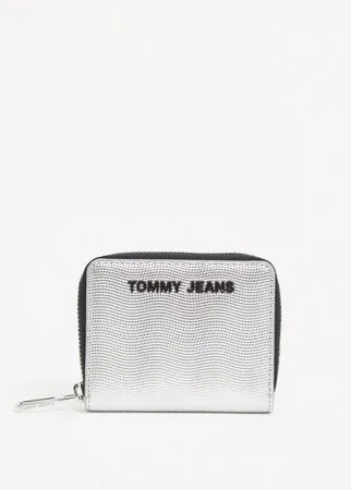 Серебристый кошелек Tommy Jeans