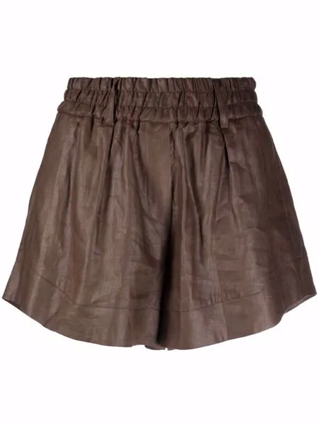 Tela elasticated-waist shorts