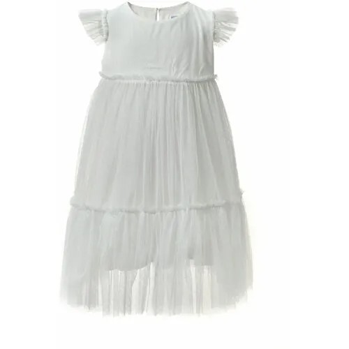 Платье Андерсен, размер 116, белый, экрю