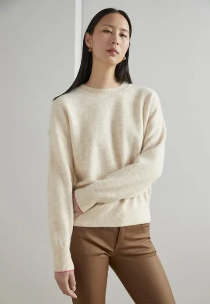 Свитшот Scotch & Soda FUZZY CREW NECK, цвет sand melange