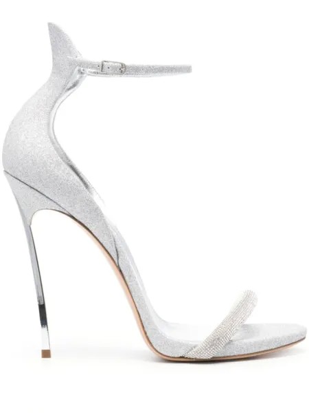 Casadei босоножки Cappa Blade Jasmine 100, серебристый