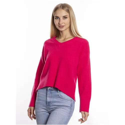 Пуловер размер 42-48, розовый