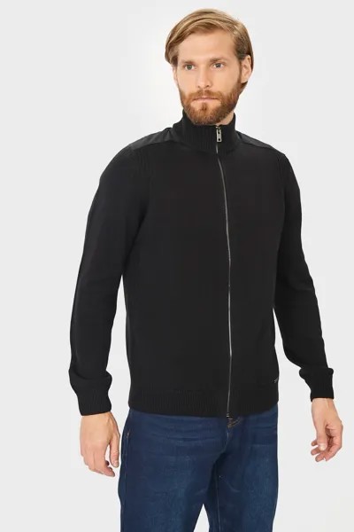 Кардиган мужской baon B641505 черный XXL