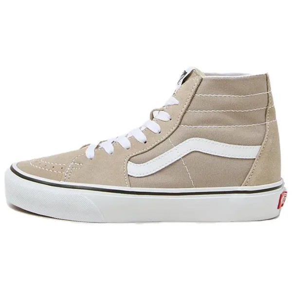 Кроссовки Vans SK8 HI Skateboarding Shoes Unisex High-top Brown, коричневый