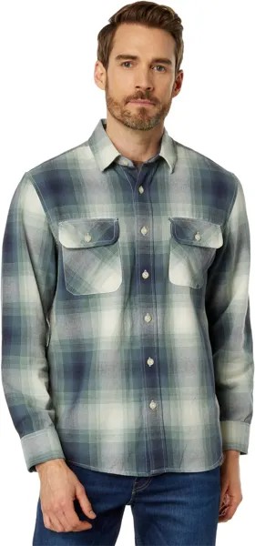 Куртка Beach Shack Shirt Pendleton, цвет Green/Denim/Ivory Ombre