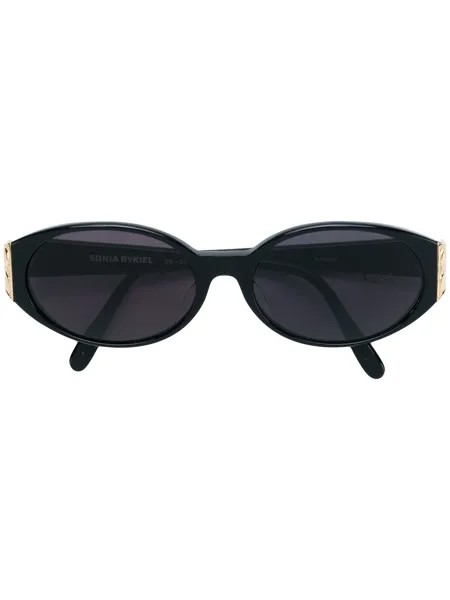 Sonia Rykiel Pre-Owned солнцезащитные очки со стеганой деталью