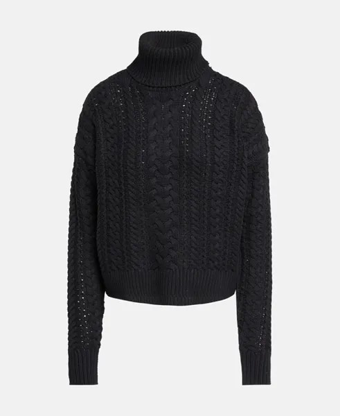 Пуловер с высоким воротником Lauren Ralph Lauren, черный