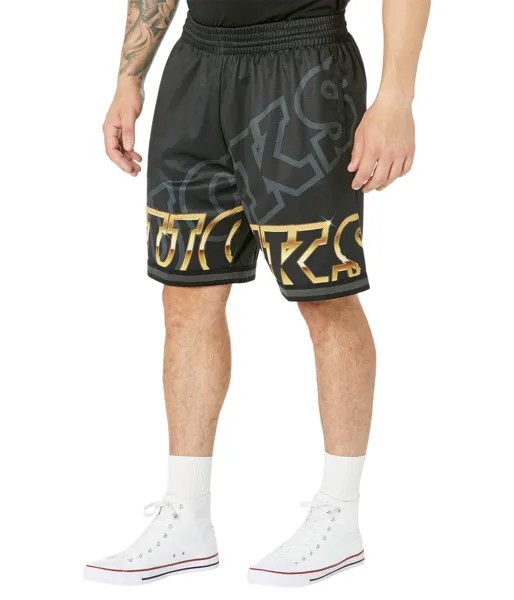 Шорты Mitchell & Ness, NBA Big Face 4.0 Fashion Shorts Bucks