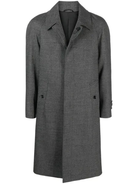 Lardini однобортное пальто, черный