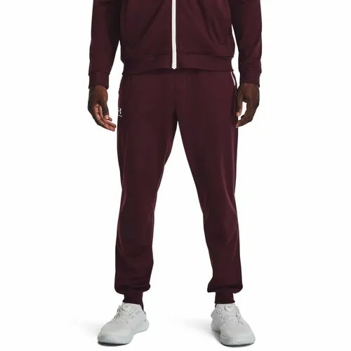 Брюки спортивные Under Armour Sportstyle Joggers, размер SM, бордовый