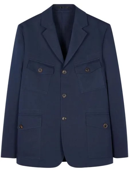 Paul Smith пиджак с карманами, синий
