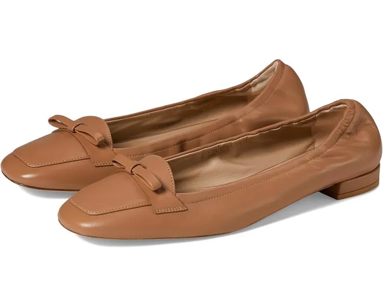Туфли на плоской подошве Stuart Weitzman Tully Loafer, оранжевый