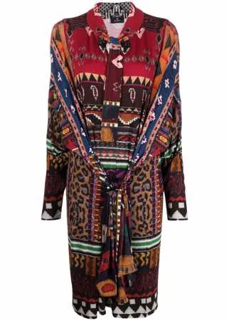 ETRO трикотажное жаккардовое платье