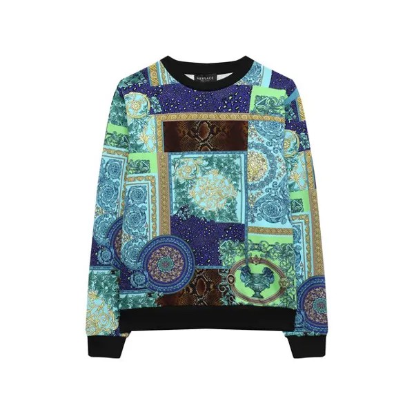 Хлопковый свитшот Versace