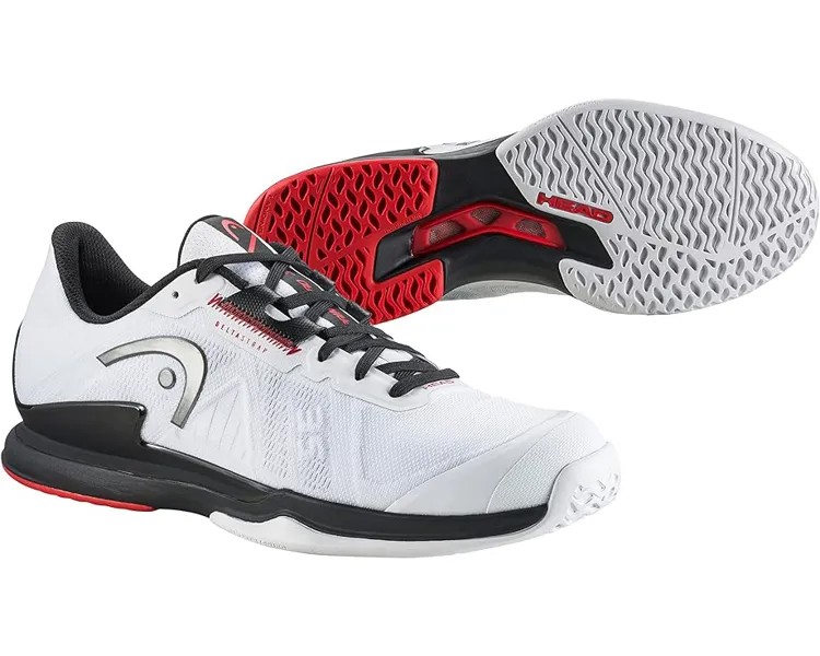 Кроссовки HEAD Sprint Pro 3.5 Tennis Shoes, цвет White/Black