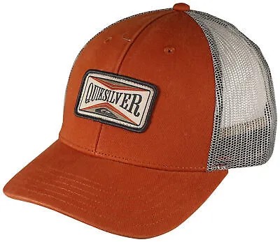 Кепка Quiksilver Trawler Trucker — оранжевый Mecca — новинка