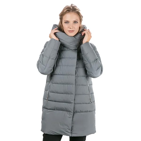 Пуховик женский Westfalika 1719-322B-B4Z-1 серый 44 RU