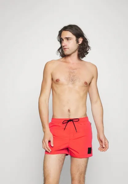 Шорты для плавания Drawstring Calvin Klein Swimwear, цвет bright vermillion
