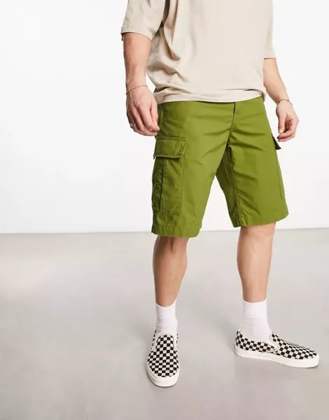 Зеленые шорты карго стандартного кроя Carhartt WIP