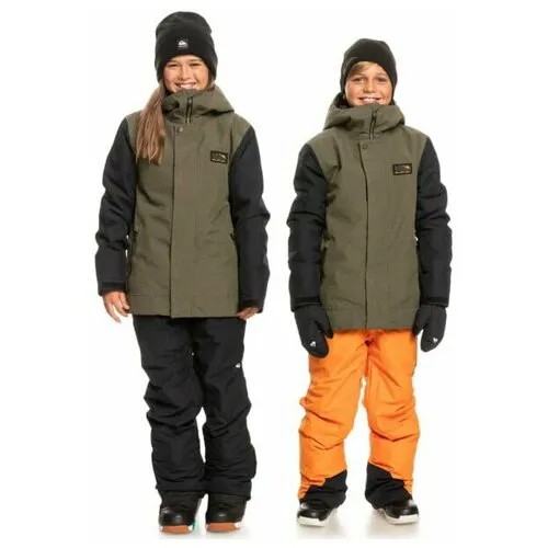 Куртка Quiksilver, размер XS/8, зеленый