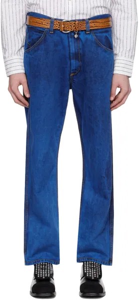 Синие джинсы ранчо Vivienne Westwood