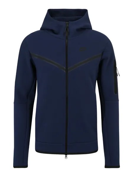 Толстовка на молнии Nike Sportswear, темно-синий