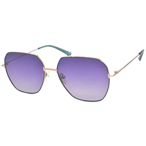 Солнцезащитные очки Elfspirit ES-1075, золотой, фиолетовый