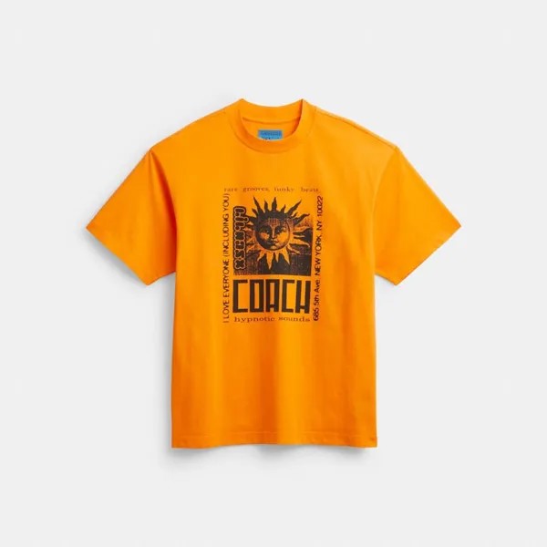Футболка COACH The Lil Nas X Drop Sun, оранжевый