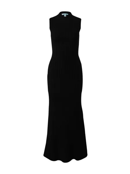 Вязанное платье Topshop, черный