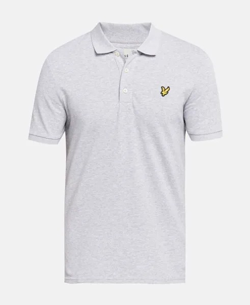 Рубашка поло Lyle & Scott, светло-серый