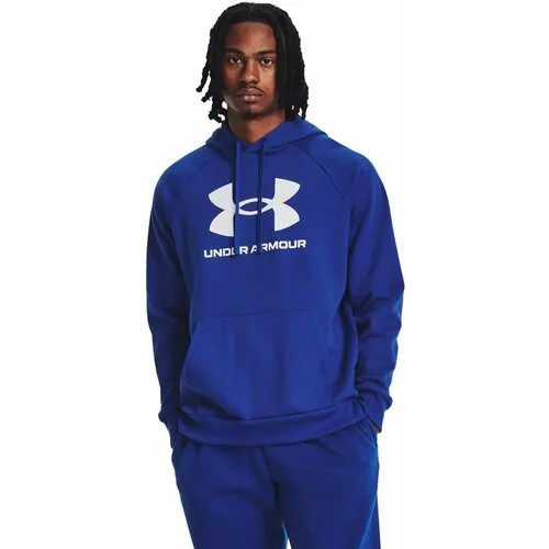 Худи спортивное Under Armour Rival Fleece, размер XS, синий