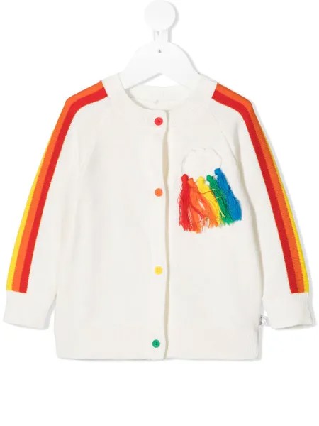 Stella McCartney Kids кардиган с разноцветными вставками