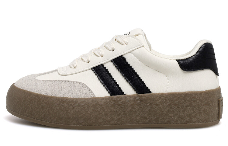 Кроссовки GNXGU Skateboarding Shoes Unisex Low-top, бежевый/черный