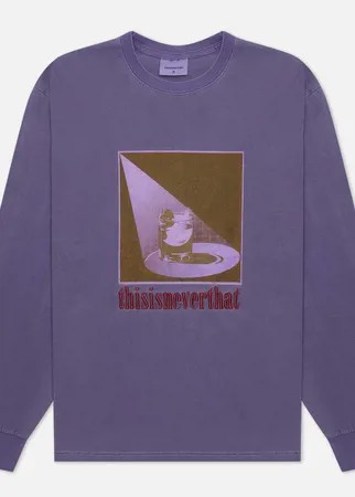 Мужской лонгслив thisisneverthat Cocktail, цвет фиолетовый, размер XL