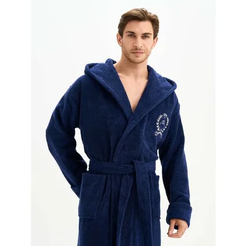 Халат LIDER TEKSTIL, размер 3XL, dark blue