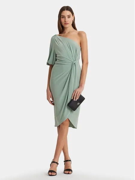 Коктейльное платье узкого кроя Lauren Ralph Lauren, зеленый