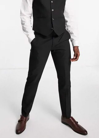 Однотонные брюки узкого кроя Original Penguin-Черный цвет