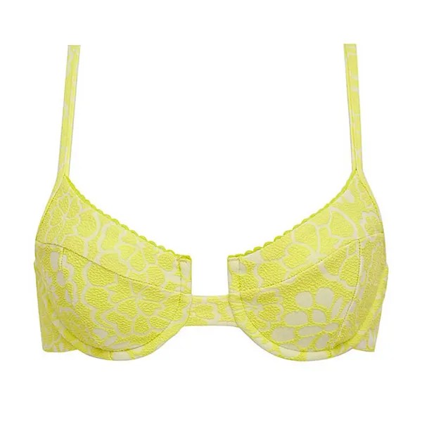 Лиф For Love & Lemons Tiana Underwire Bikini, желтый