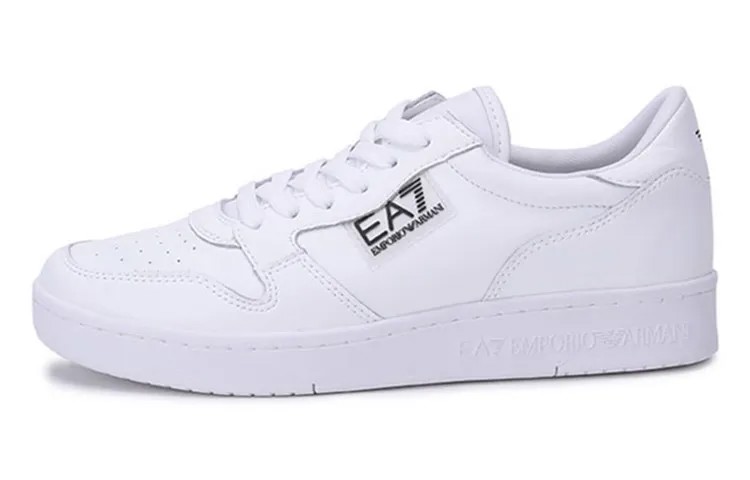 Кроссовки на шнуровке с логотипом Ea7 Emporio Armani